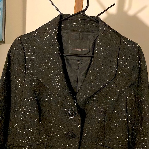 Classiques Entier | Women’s Black & White Designer Jacket - Size Medium - Picture 4 of 13